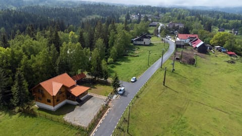 Natural landscape, Bird's eye view, Mountain view