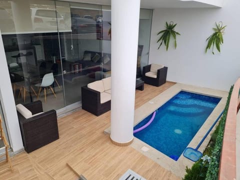 Departamento de Playa (con piscina propia) en km 107 Asia, Lima Appartement in Asia