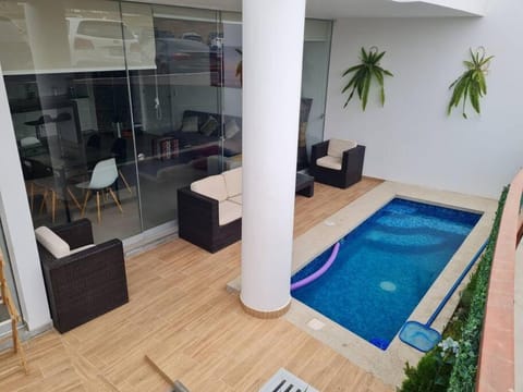 Departamento de Playa (con piscina propia) en km 107 Asia, Lima Condo in Asia