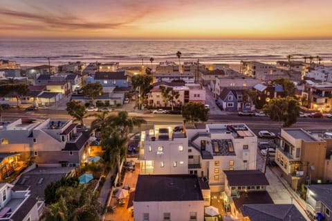 Ocean & Bay Panorama 4 Levels Rooftop with Hot Tub Casa in Mission Beach