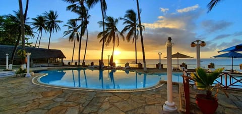 View (from property/room), Sea view, Swimming pool, Sunset