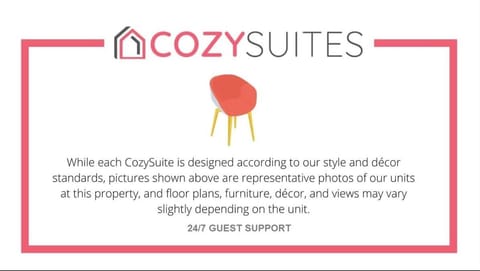 CozySuites MusicRow Alluring 1BR w free parking 13 Condo in Music Row