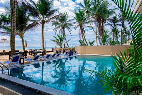 Pool view, Sea view, Swimming pool