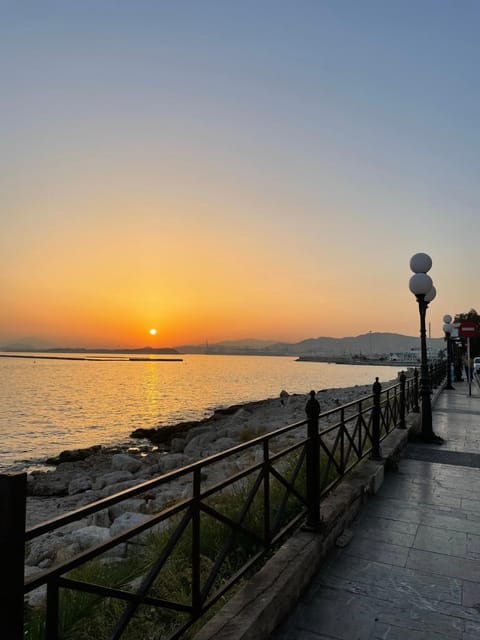 Nearby landmark, Natural landscape, Sunset