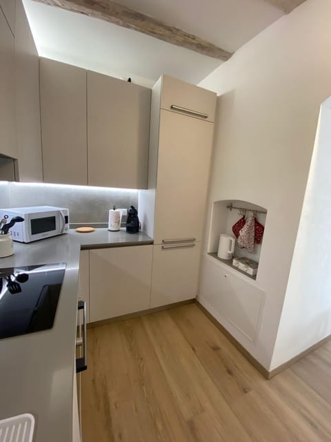 Coffee/tea facilities, minibar, stove, kitchen