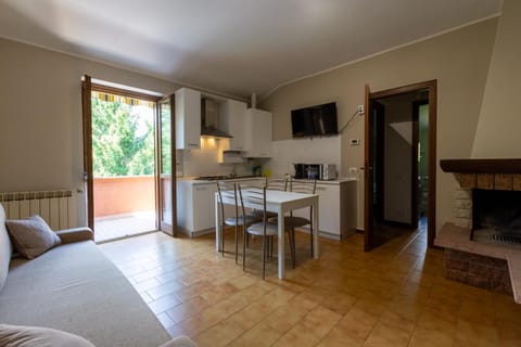 TV and multimedia, Kitchen or kitchenette, Living room, Seating area, Dining area, minibar, stove