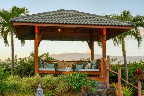 Hale Mele Polynesian Pod Style Home with private Pool, Hot Tub, E-bikes and Golf Cart Casa in Mauna Lani
