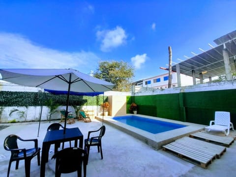 Patio, Day, Pool view, Swimming pool