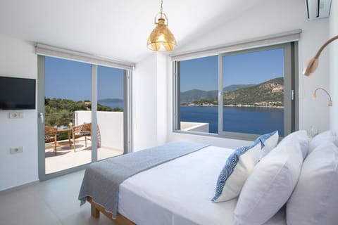 Bedroom, Sea view