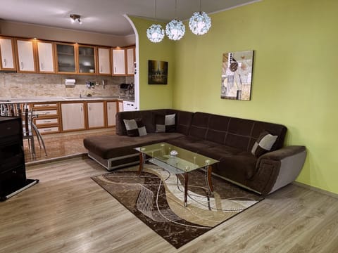 Kitchen or kitchenette, Living room, Seating area, Dining area, dishwasher, pet friendly, stove