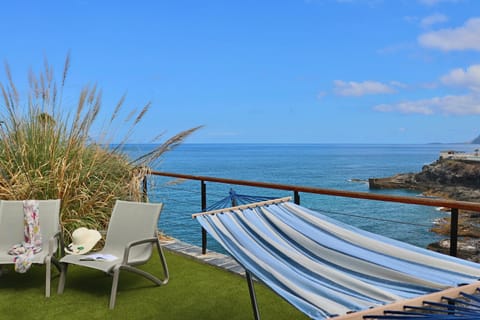 Patio, Balcony/Terrace, Mountain view, Sea view, Sunset