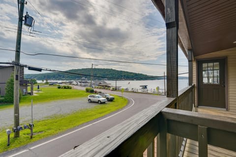 2nd-Floor Harveys Lake Apartment with Deck! Condo in Luzerne County