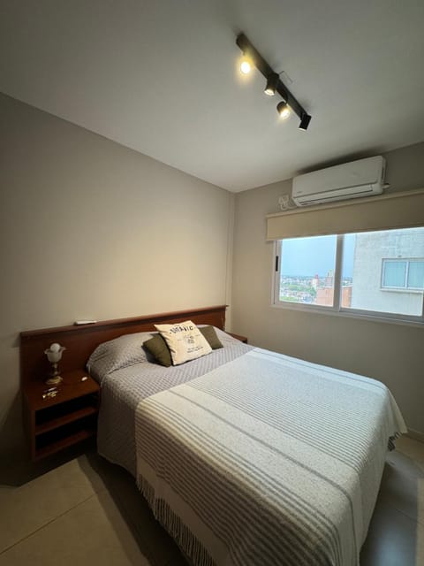 Bed, Photo of the whole room, Bedroom, air conditioner