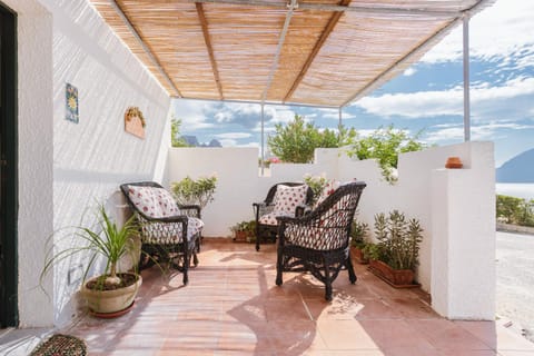 Patio, Natural landscape, View (from property/room), Mountain view, Sea view