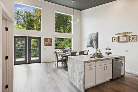 Kitchen or kitchenette, Dining area