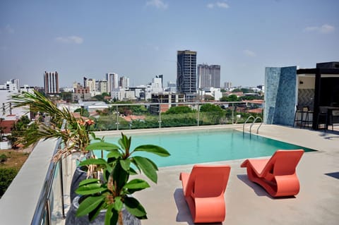 City view, Pool view, Swimming pool