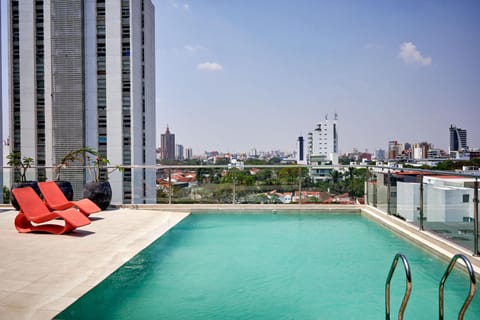 City view, Pool view, Swimming pool