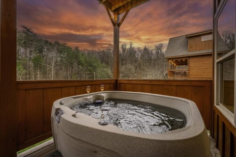 Rustic Mountain Retreat by Ghosal Luxury Lodging Chalet in Pigeon Forge