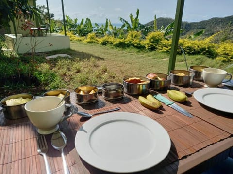 Garden view, Breakfast