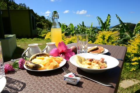 Garden view, Breakfast