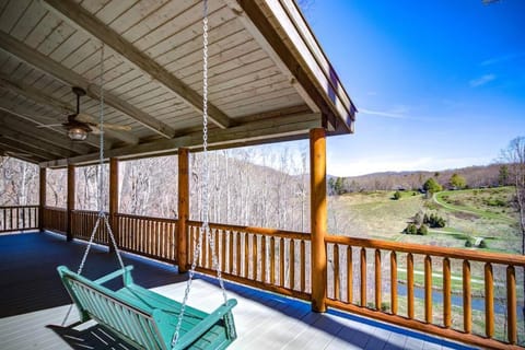 Spring, Day, Natural landscape, View (from property/room), Balcony/Terrace, Mountain view, River view