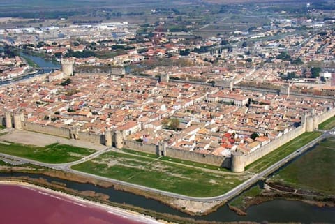 Nearby landmark, Bird's eye view