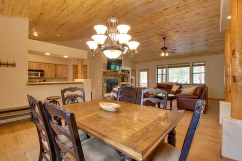 Wooded Show Low Cabin with Furnished Deck and Fire Pit House in Show Low