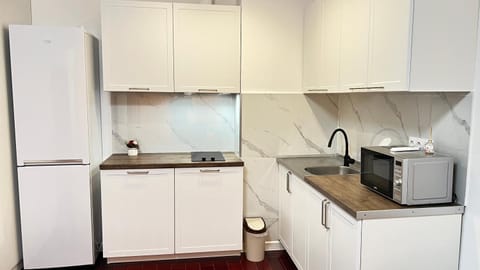 Coffee/tea facilities, Kitchen or kitchenette, minibar, oven, stove