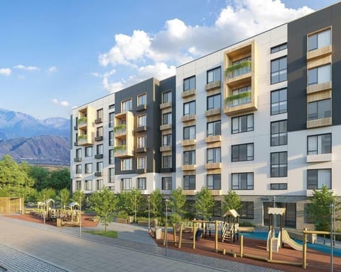 Property building, Facade/entrance, View (from property/room), Mountain view