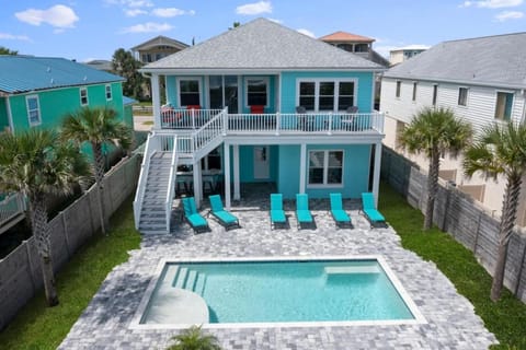 Just Beachy Spectacular oceanfront with heated pool House in Butler Beach