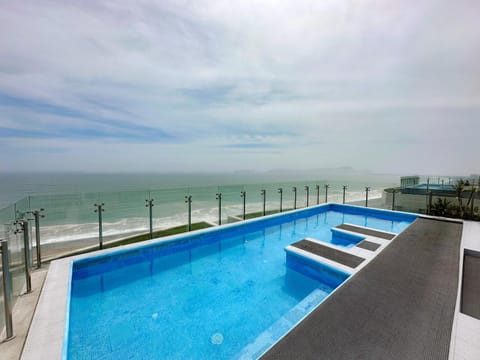 Pool view, Sea view, Swimming pool