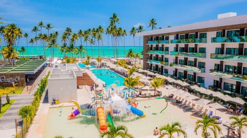 Property building, View (from property/room), Beach, Swimming pool