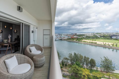 View (from property/room), Balcony/Terrace, Beach, Sea view