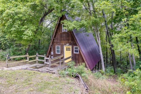 A-Frame Cabin in Rocky Mount with Furnished Deck! Apartment in Lake of the Ozarks