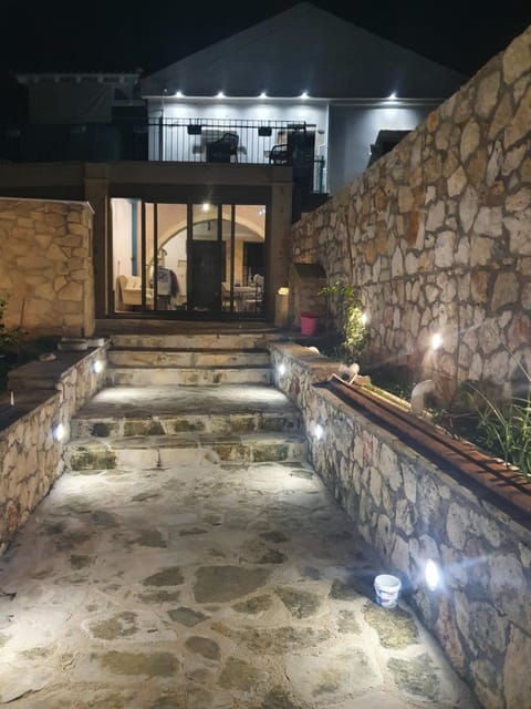 Property building, Patio, Night