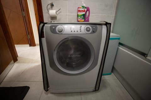 Bathroom, washing machine, washing machine