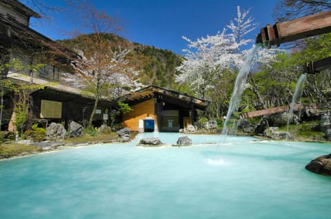 Spring, Hot Spring Bath, Open Air Bath