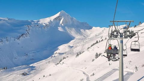 Winter, Skiing, Mountain view