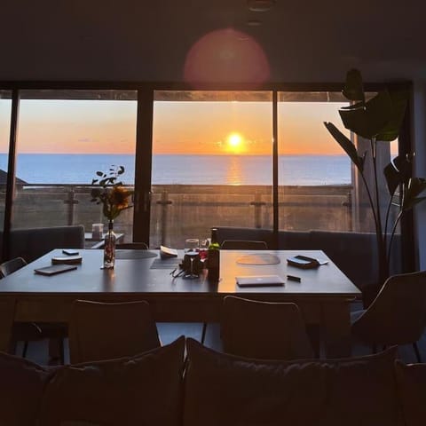 Dining area, Sea view, Sunset