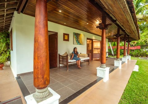 Patio, Seating area, group of guests