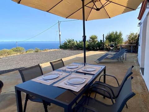 Natural landscape, View (from property/room), Dining area, Sea view