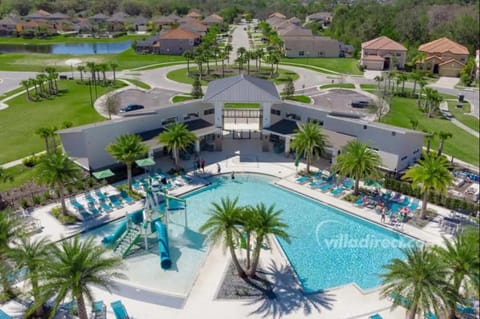 Natural landscape, Bird's eye view, Pool view