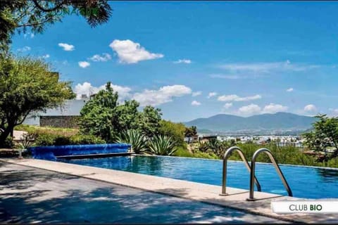 Nearby landmark, Natural landscape, Mountain view, Pool view, Swimming pool, sunbed