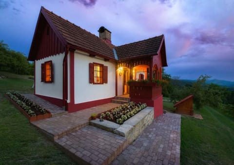 Property building, Natural landscape, Sunset