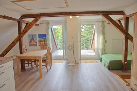 Apartment Traumzeit mit Balkon in Vorstadtvilla Condominio in Freital