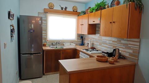 Kitchen or kitchenette, oven