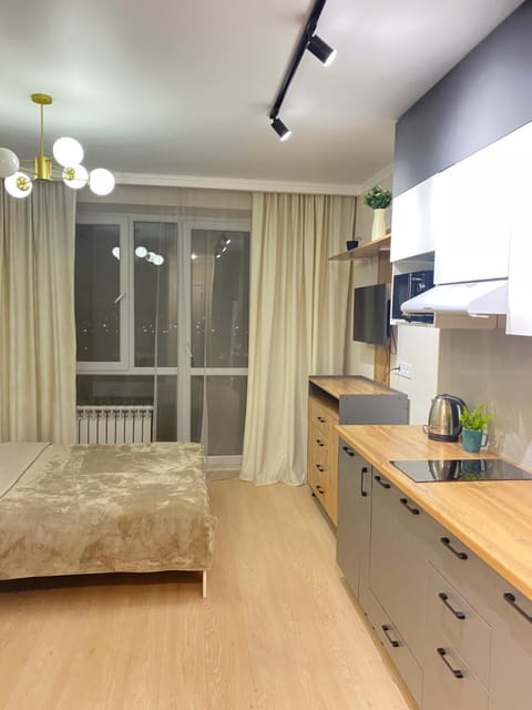 Студия в ЖК Теремки Apartment in Almaty