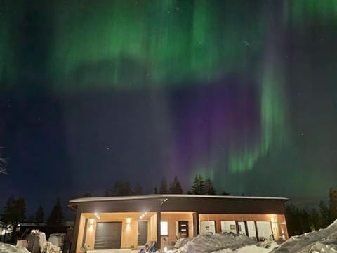 Property building, Night, Natural landscape