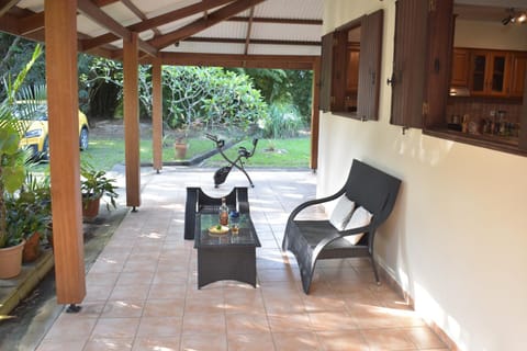 Patio, Garden view