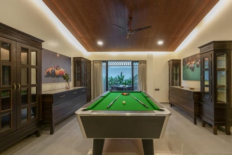 StayVista's Casa Ember - Relax with a Pool Table, Gazebo, and Inviting Swimming Pool Villa in Lonavla